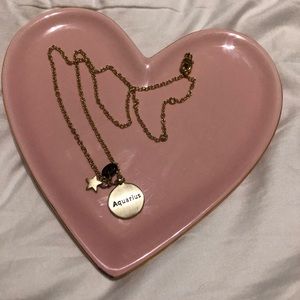 Gold Aquarius Necklace